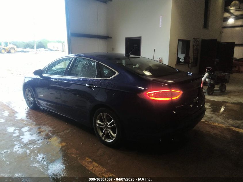 2015 FORD FUSION TITANIUM HYBRID - 3FA6P0RU5FR146694