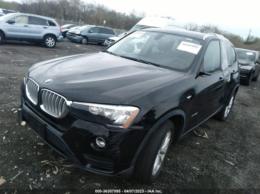 2015 BMW X3 XDRIVE28I - 5UXWX9C55F0D56200