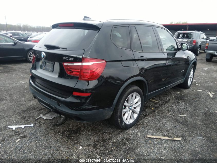 2015 BMW X3 XDRIVE28I - 5UXWX9C55F0D56200