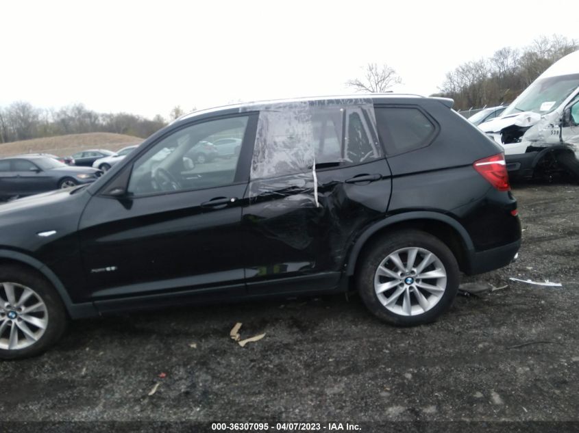 2015 BMW X3 XDRIVE28I - 5UXWX9C55F0D56200