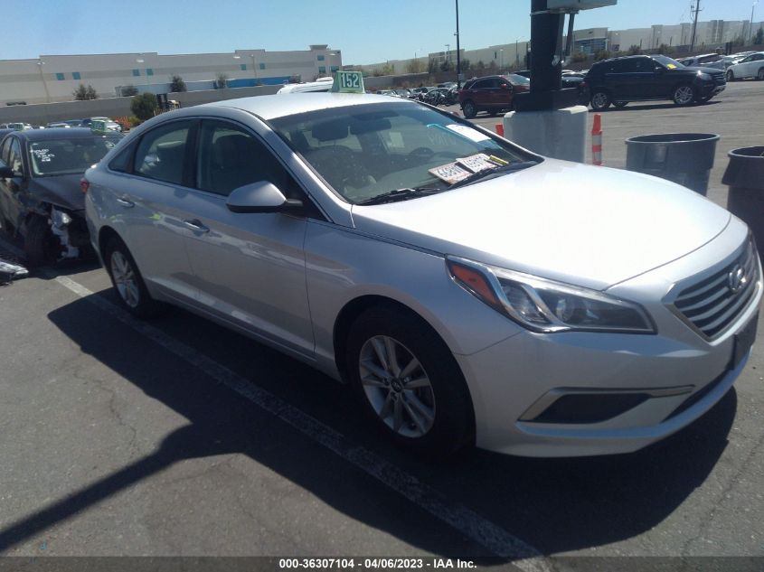 2017 HYUNDAI SONATA 2.4L - 5NPE24AF0HH527934