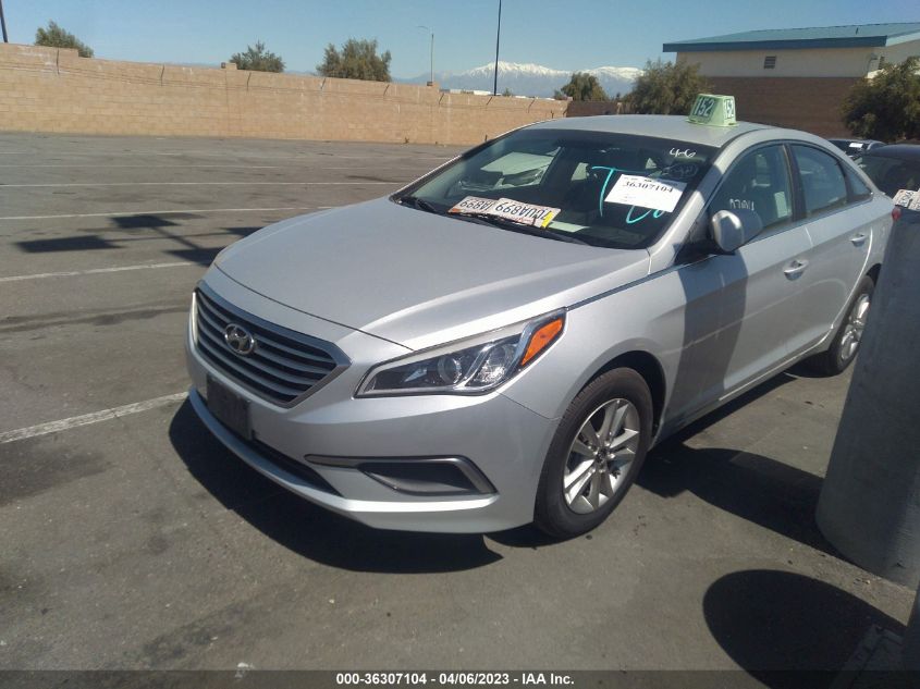 2017 HYUNDAI SONATA 2.4L - 5NPE24AF0HH527934