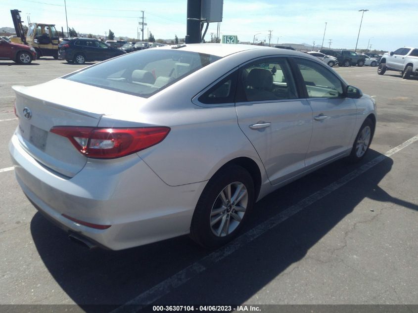 2017 HYUNDAI SONATA 2.4L - 5NPE24AF0HH527934