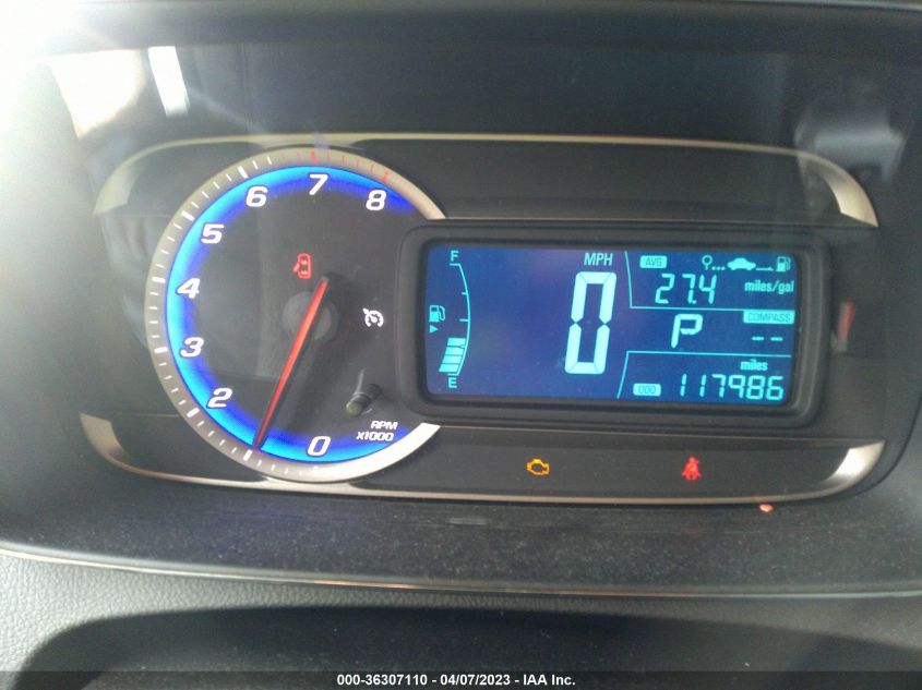 2016 CHEVROLET TRAX LTZ - KL7CJRSB0GB661374