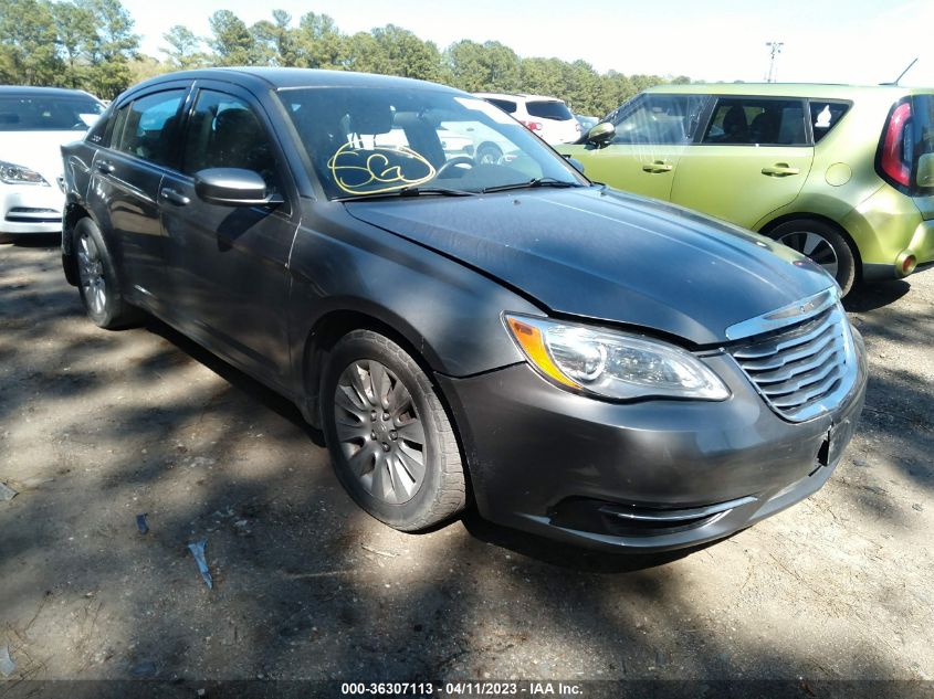 2013 CHRYSLER 200 LX - 1C3CCBAB0DN640481