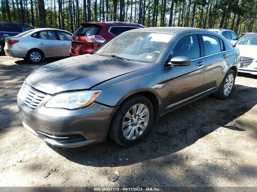 2013 CHRYSLER 200 LX - 1C3CCBAB0DN640481