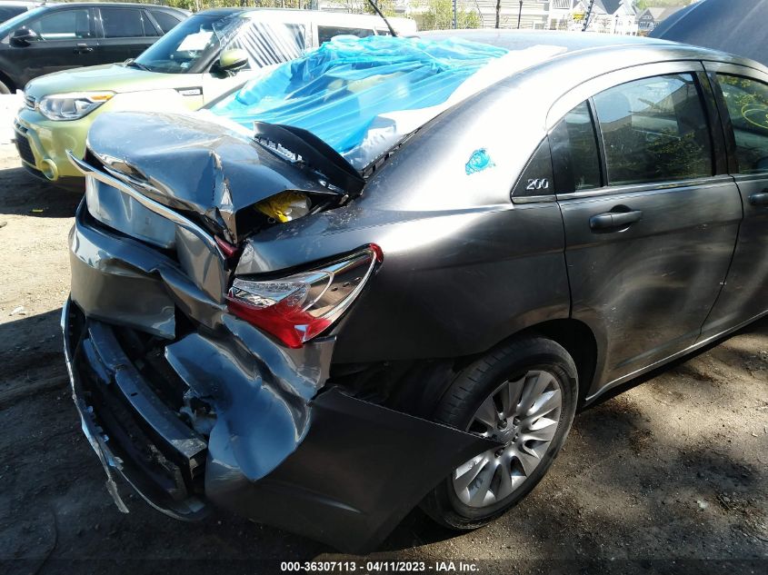 2013 CHRYSLER 200 LX - 1C3CCBAB0DN640481