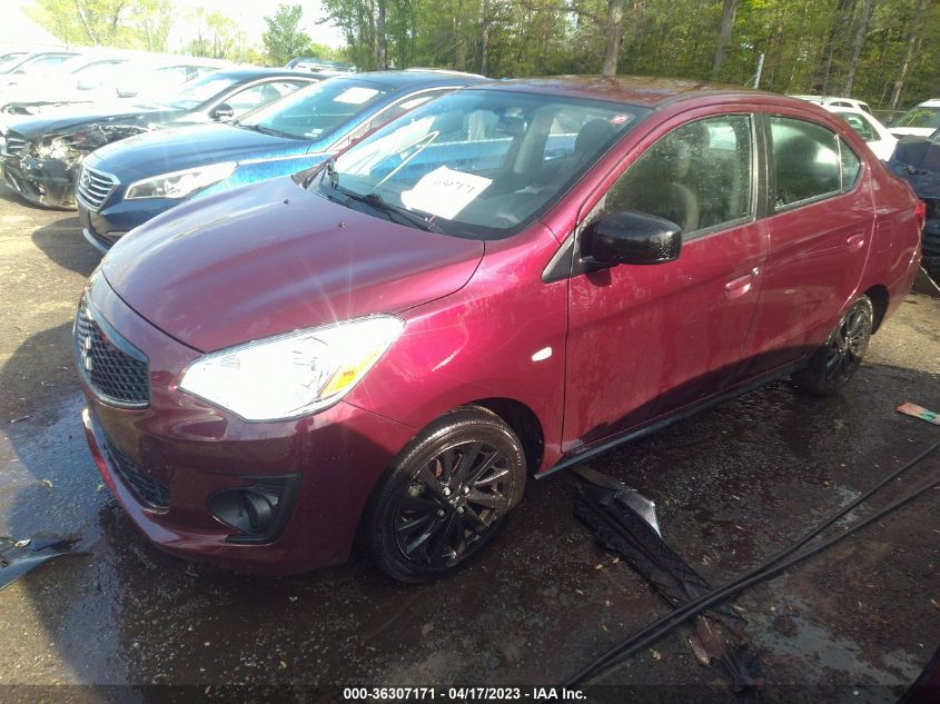 2020 MITSUBISHI MIRAGE G4 SE/LE - ML32F4FJ5LHF11889