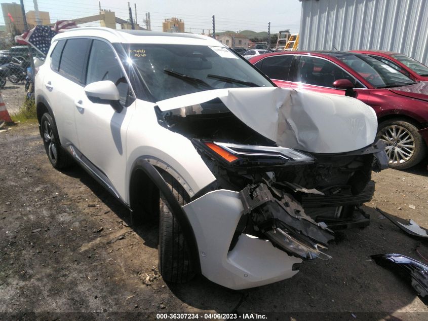 JN8AT3DD9MW302758 NISSAN ROGUE PLATINUM 2021