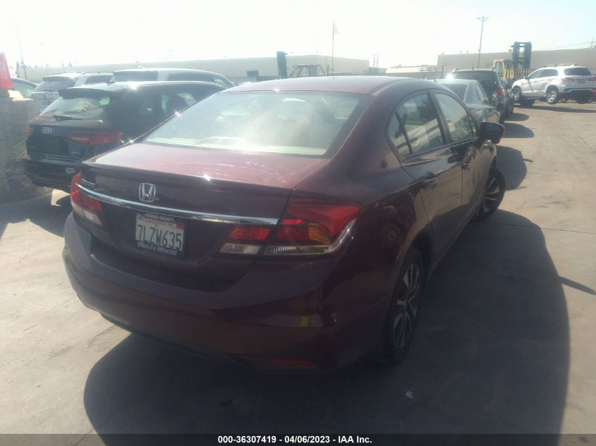 2015 HONDA CIVIC SEDAN EX - 19XFB2F84FE260432