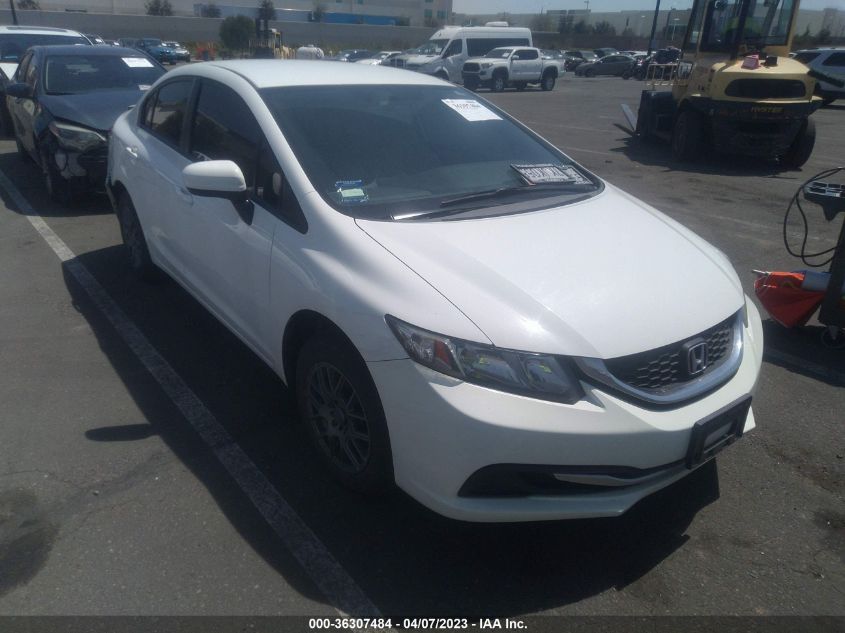 2015 HONDA CIVIC SEDAN LX - 19XFB2F55FE234976