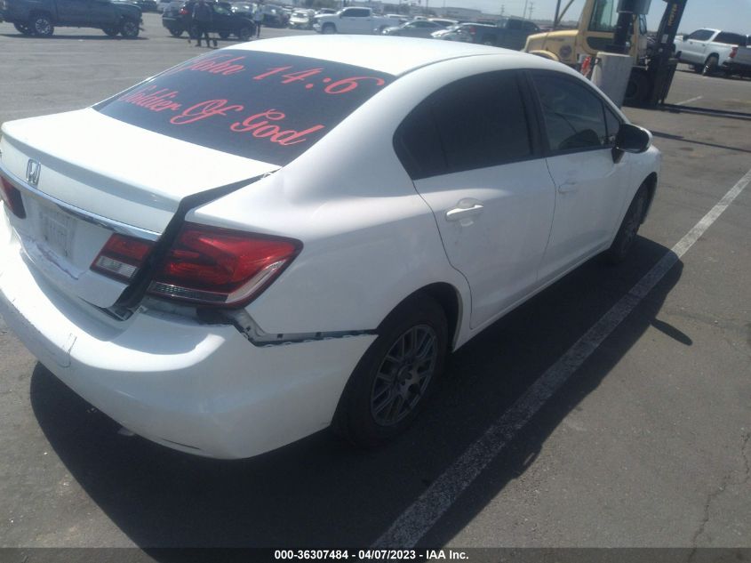 2015 HONDA CIVIC SEDAN LX - 19XFB2F55FE234976