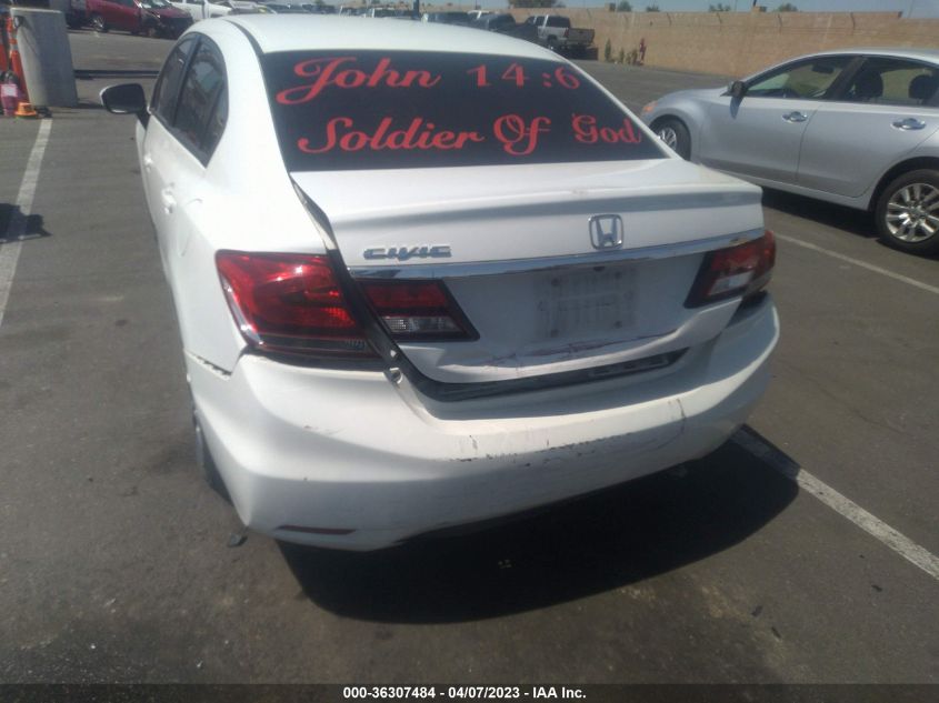 2015 HONDA CIVIC SEDAN LX - 19XFB2F55FE234976