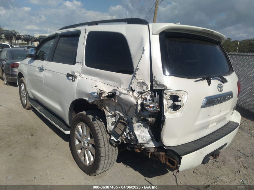 2013 TOYOTA SEQUOIA PLATINUM - 5TDDW5G13DS084880