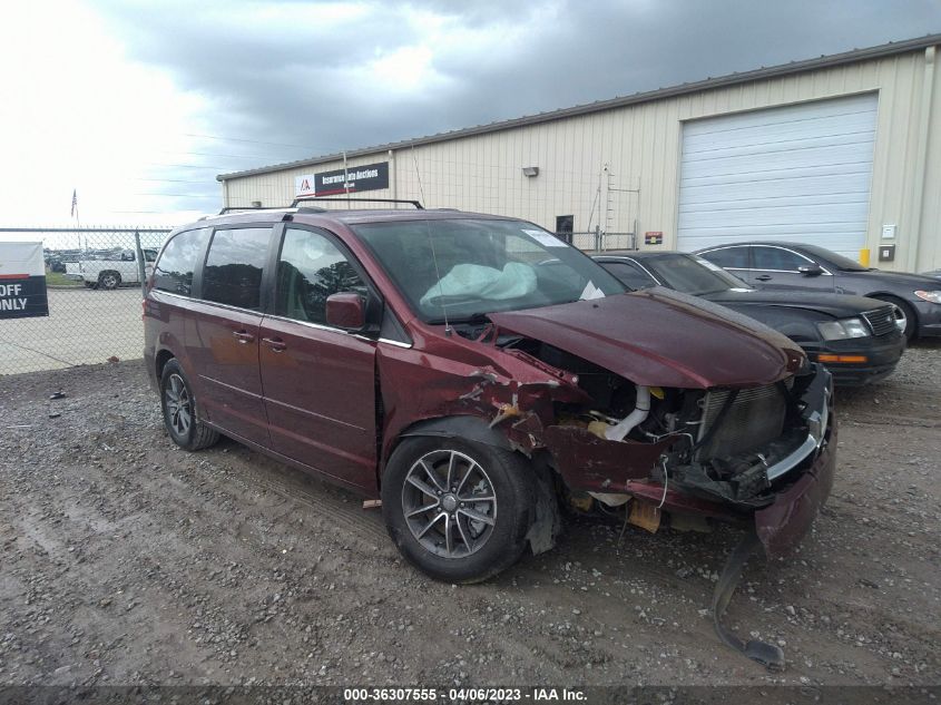 2017 DODGE GRAND CARAVAN SXT - 2C4RDGCG8HR828148