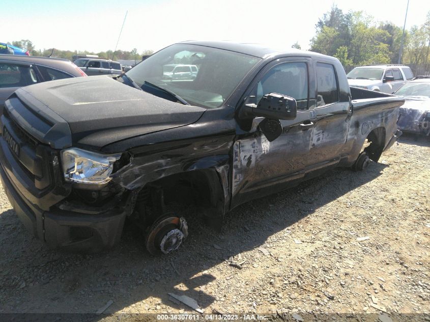 2014 TOYOTA TUNDRA 4WD TRUCK SR/SR5 - 5TFUM5F12EX055082