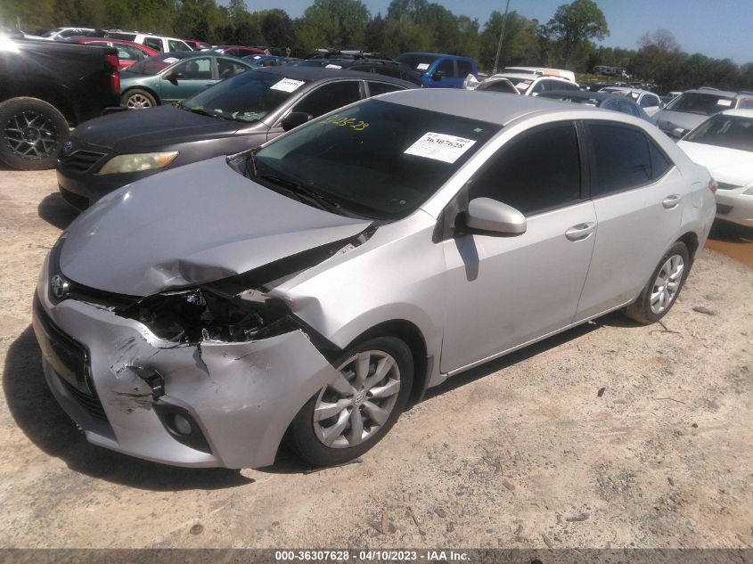 2014 TOYOTA COROLLA L/LE/S/S PLUS/LE PLUS - 2T1BURHE9EC170498