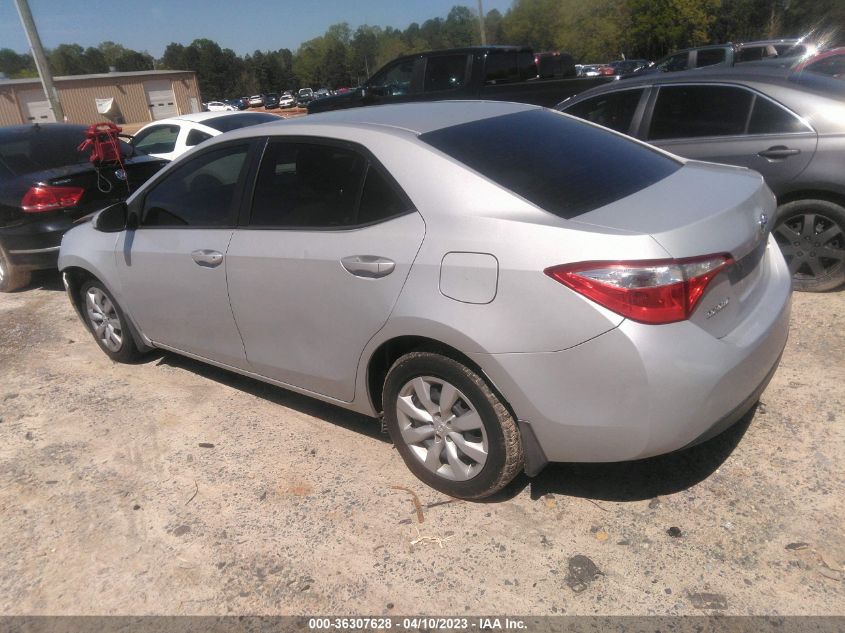 2014 TOYOTA COROLLA L/LE/S/S PLUS/LE PLUS - 2T1BURHE9EC170498