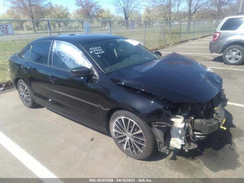 2016 VOLKSWAGEN JETTA SEDAN 1.8T SPORT - 3VWD17AJ4GM301809