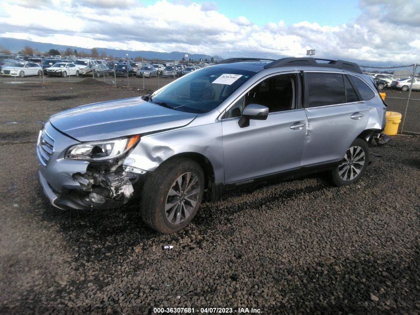 2015 SUBARU OUTBACK 2.5I LIMITED - 4S4BSBNC3F3256654
