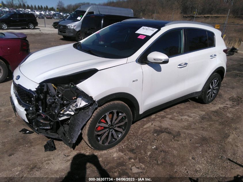 2017 KIA SPORTAGE EX - KNDPNCACXH7128341