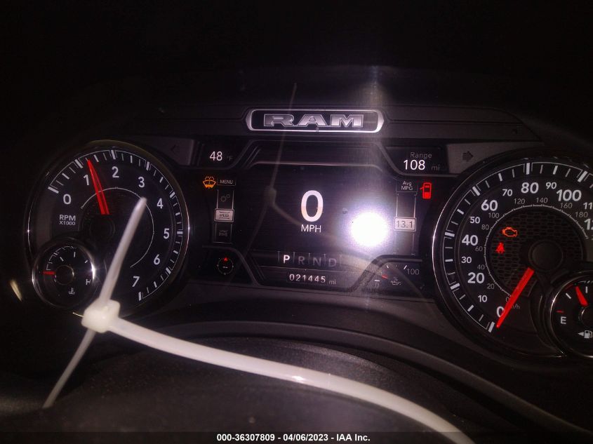 2021 RAM 1500 BIG HORN - 1C6RRFFG9MN659750