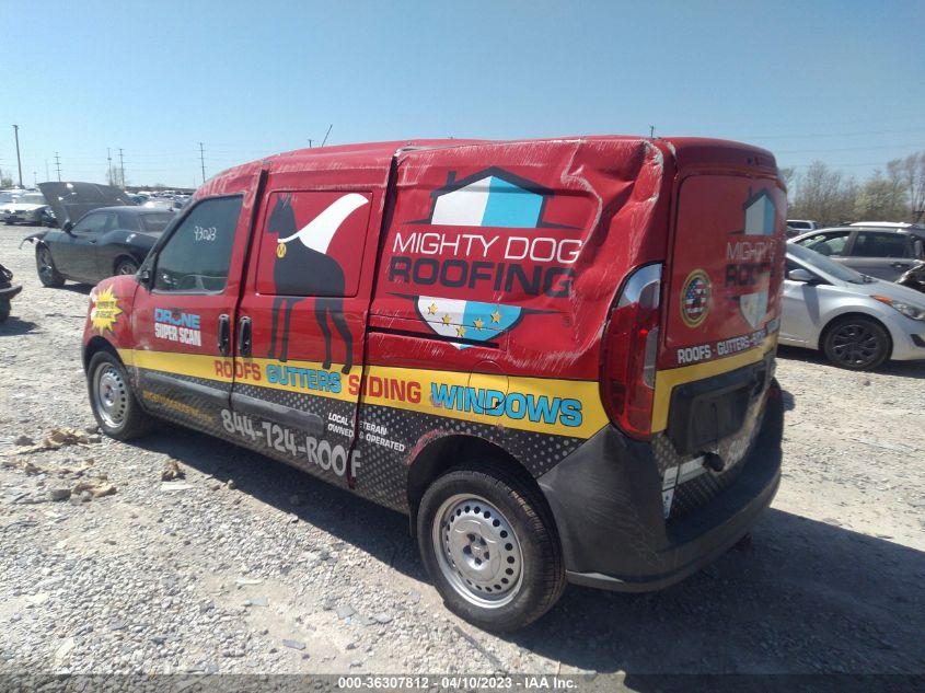 2015 RAM PROMASTER CITY CARGO VAN TRADESMAN - ZFBERFAT9F6A93023