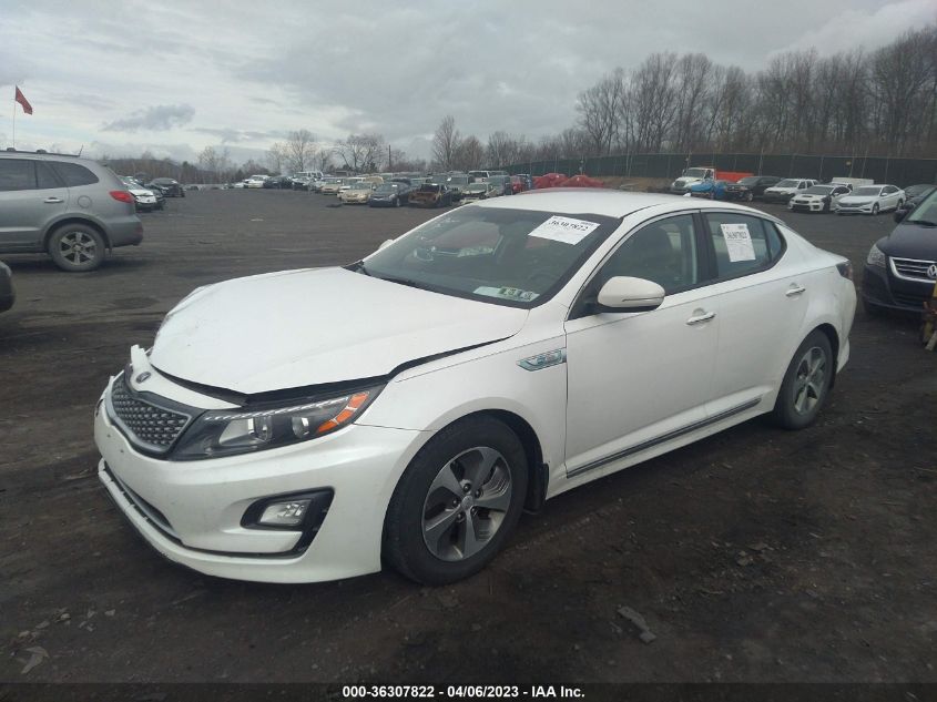 2014 KIA OPTIMA HYBRID LX - KNAGM4AD5E5072234