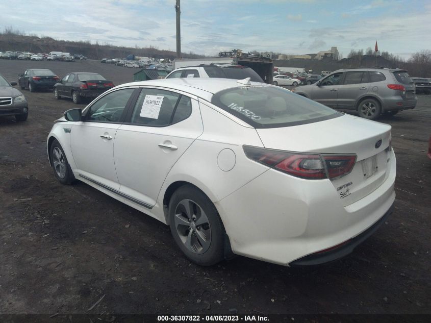 2014 KIA OPTIMA HYBRID LX - KNAGM4AD5E5072234