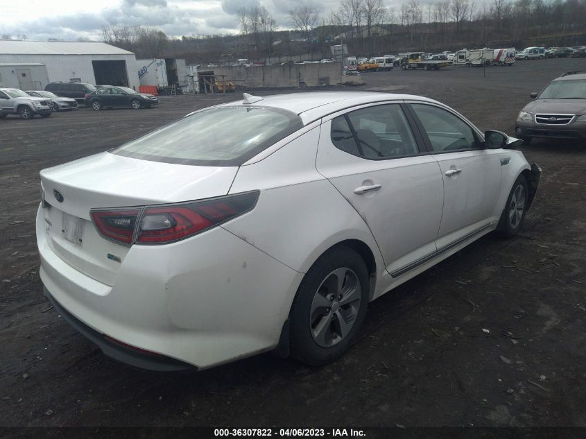 2014 KIA OPTIMA HYBRID LX - KNAGM4AD5E5072234