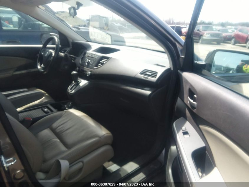 2013 HONDA CR-V EX-L - 5J6RM4H73DL087878