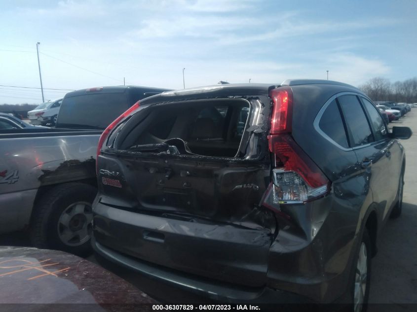 2013 HONDA CR-V EX-L - 5J6RM4H73DL087878