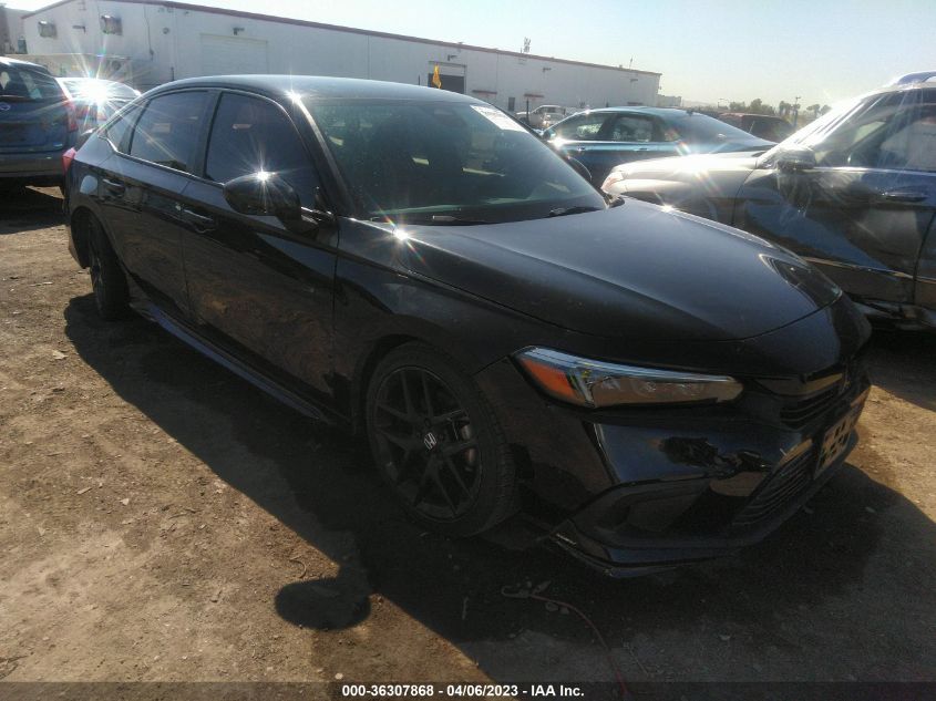 2022 HONDA CIVIC SEDAN SPORT - 2HGFE2F51NH501509