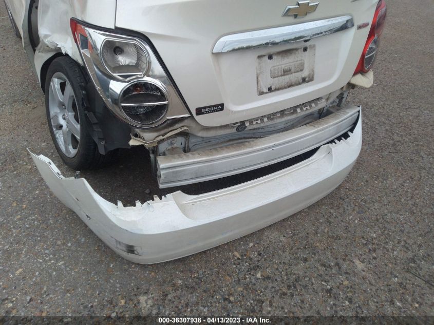 2015 CHEVROLET SONIC LTZ - 1G1JE5SB9F4133769