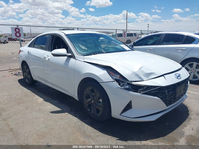 VIN 5NPLM4AG4MH037999 2021 HYUNDAI ELANTRA SEL