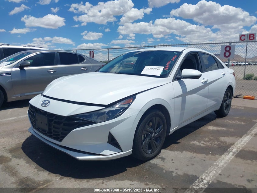 VIN 5NPLM4AG4MH037999 2021 HYUNDAI ELANTRA SEL