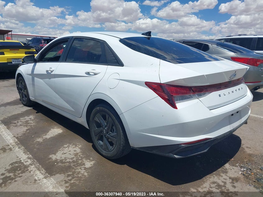 VIN 5NPLM4AG4MH037999 2021 HYUNDAI ELANTRA SEL