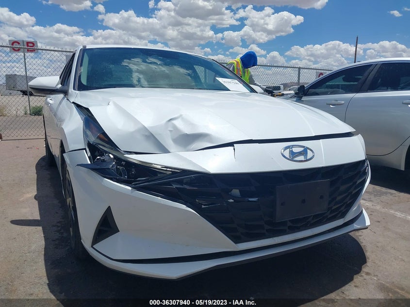VIN 5NPLM4AG4MH037999 2021 HYUNDAI ELANTRA SEL