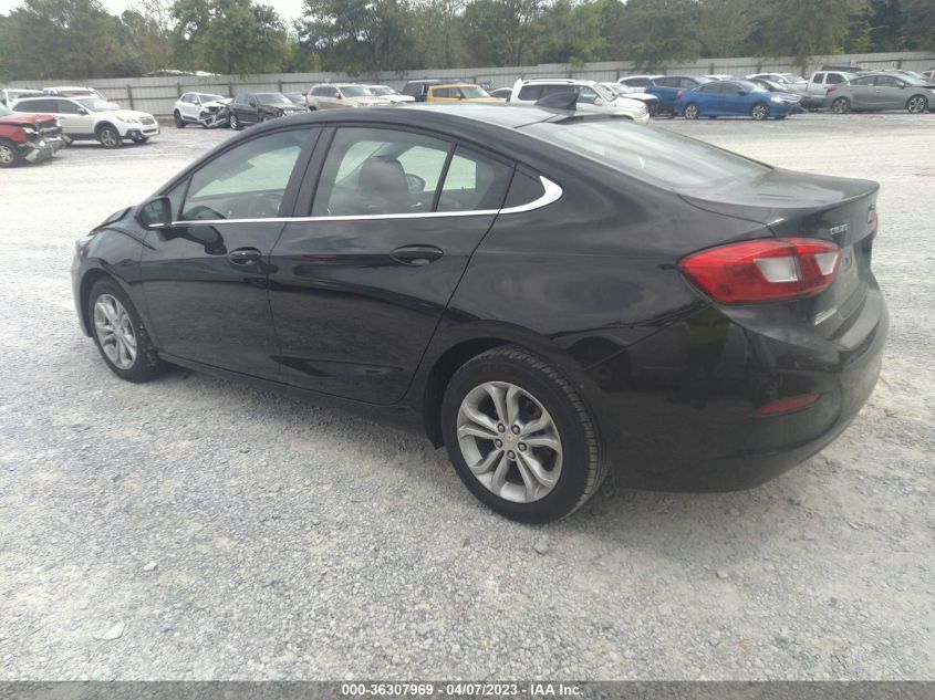 2019 CHEVROLET CRUZE LT - 1G1BE5SM9K7126030