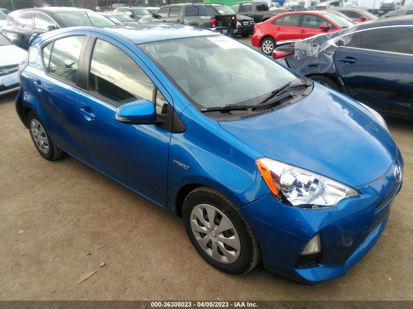 2013 TOYOTA PRIUS C ONE/TWO/THREE/FOUR - JTDKDTB33D1056164