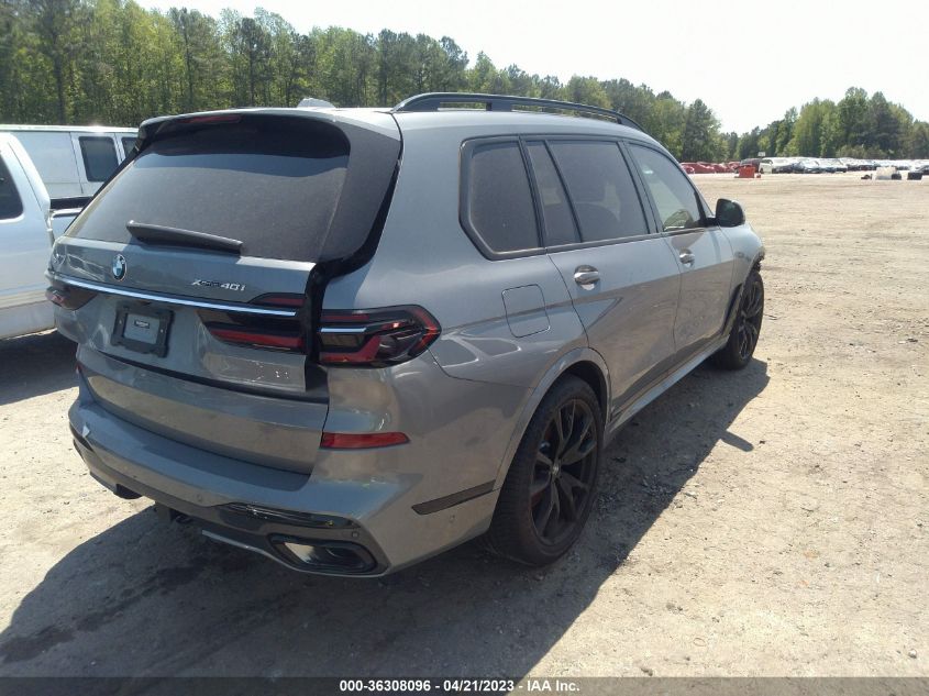 2023 BMW X7 XDRIVE40I - 5UX23EM09P9N68081
