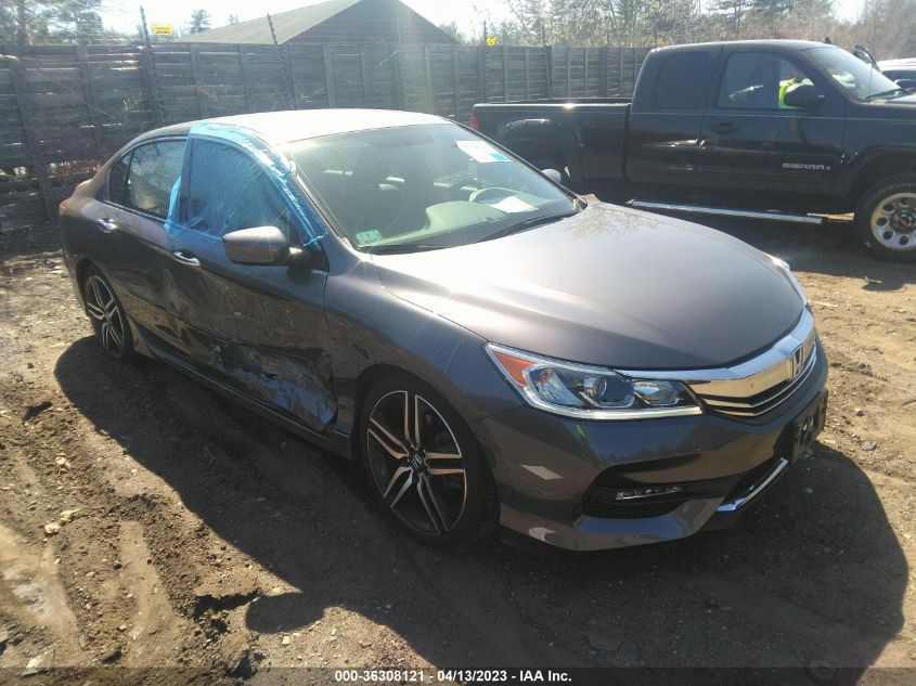 2017 HONDA ACCORD SEDAN SPORT SE - 1HGCR2F14HA086001