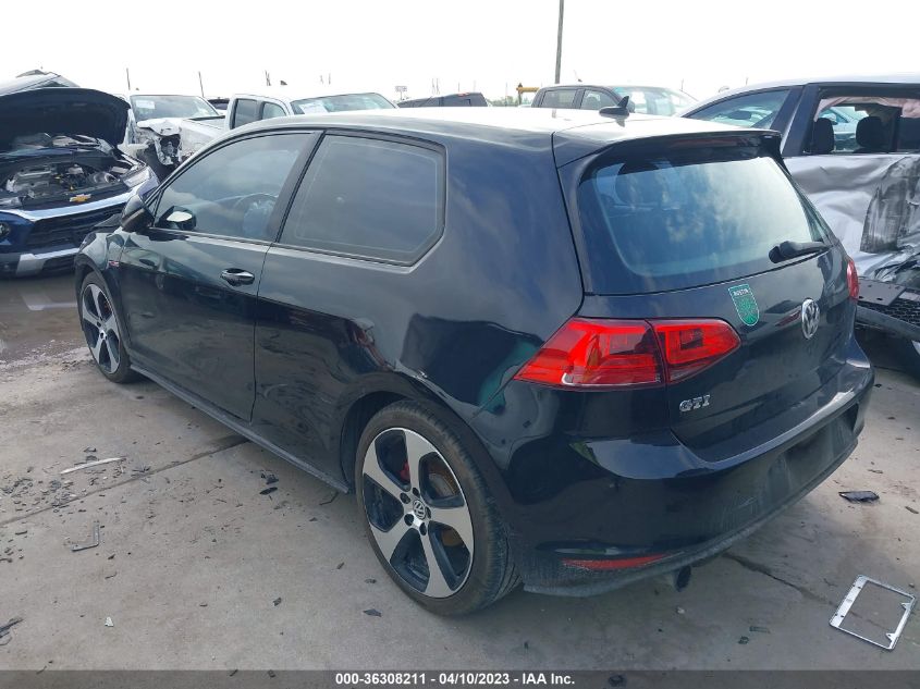 2015 VOLKSWAGEN GOLF GTI S - 3VWTT7AU5FM051074
