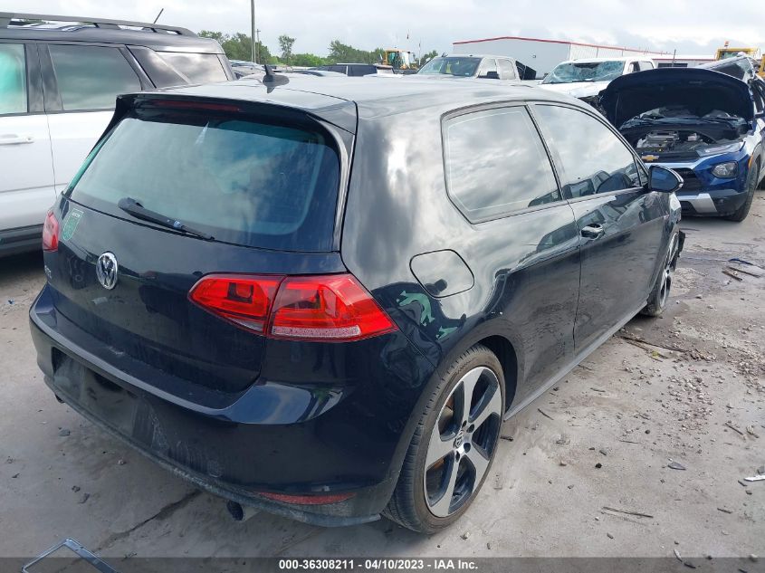 2015 VOLKSWAGEN GOLF GTI S - 3VWTT7AU5FM051074