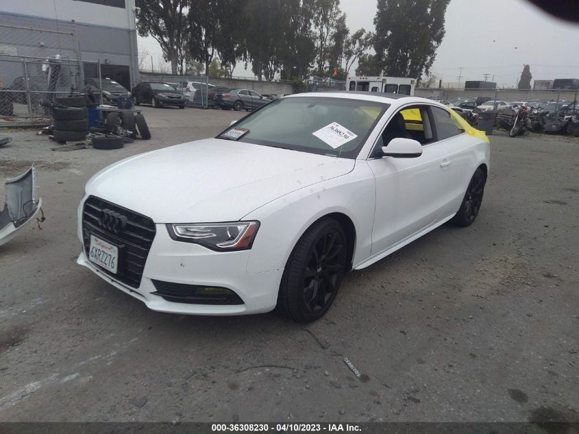 2013 AUDI A5 PREMIUM PLUS - WAULFAFRXDA022401