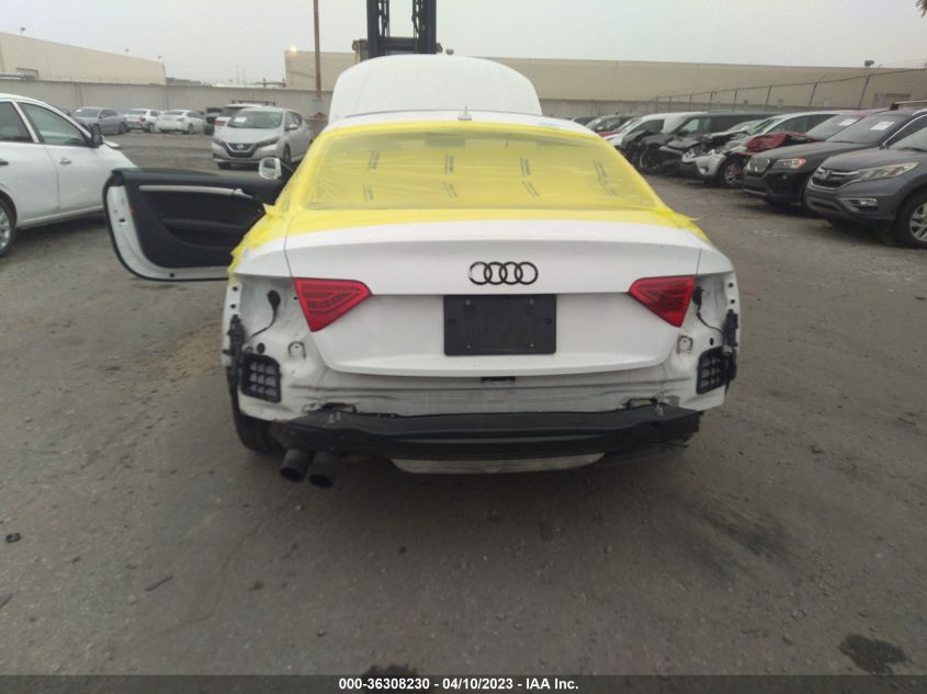 2013 AUDI A5 PREMIUM PLUS - WAULFAFRXDA022401