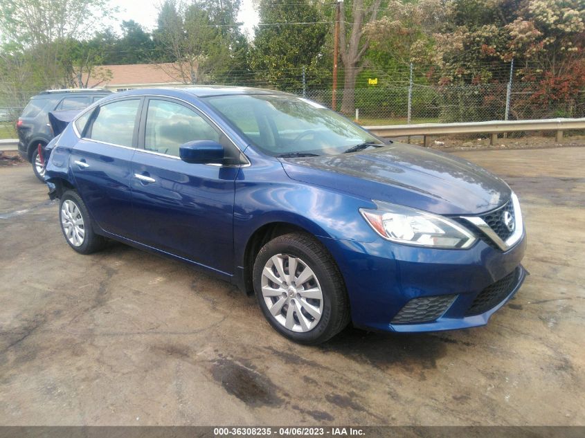 2016 NISSAN SENTRA S - 3N1AB7AP9GY246602