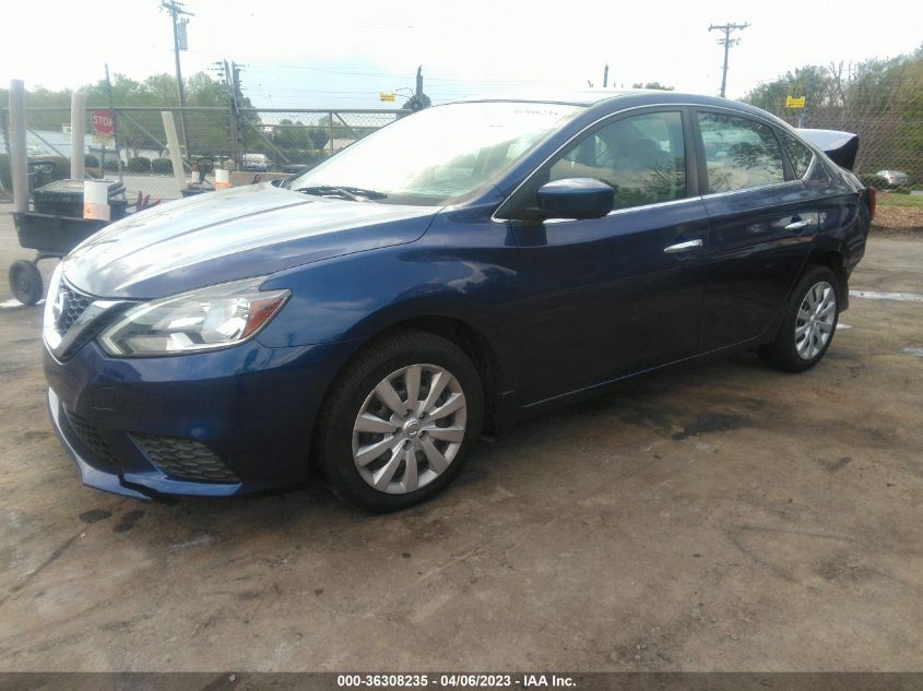 2016 NISSAN SENTRA S - 3N1AB7AP9GY246602