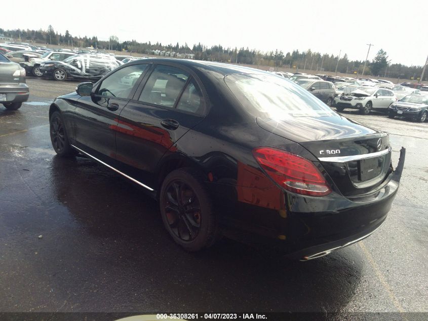 2015 MERCEDES-BENZ C-CLASS C 300 - 55SWF4KB6FU020177