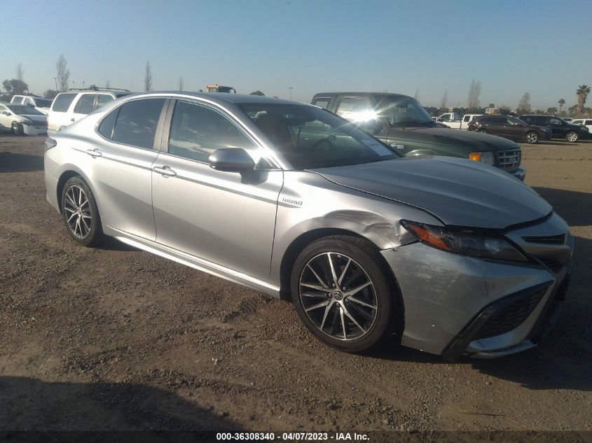 2021 TOYOTA CAMRY HYBRID SE - 4T1G31AK8MU552335